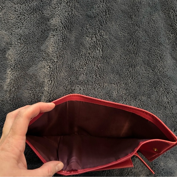 PRADA Saffiano Metal Leather Pink Wallet - Picture 12 of 15